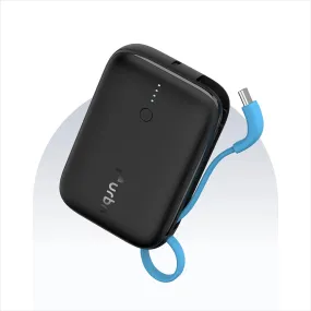 10000 mAh Nano Link Power Bank with in-Built USB-C Cable