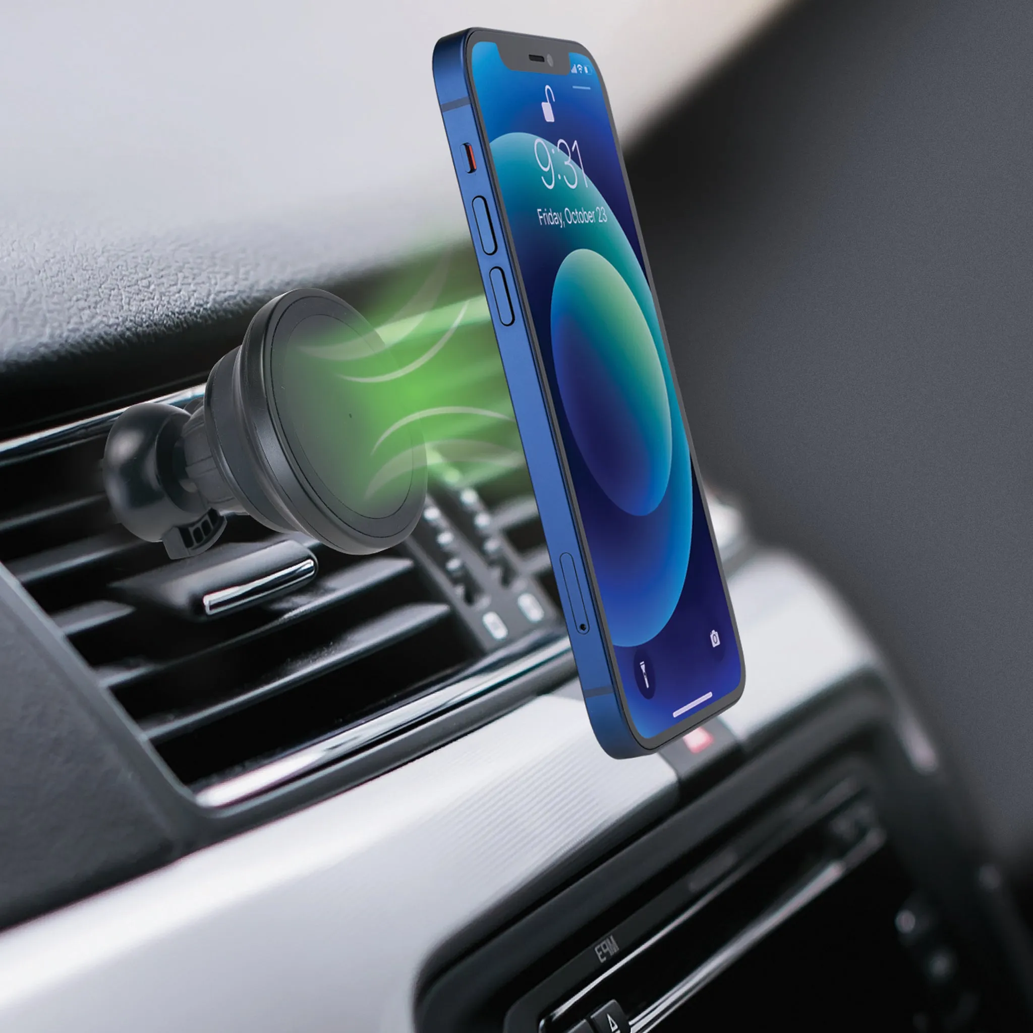 2-IN-1 MAGNETIC WIRELESS CHARGING VENT MOUNT - CAR AND DRIVER 9978