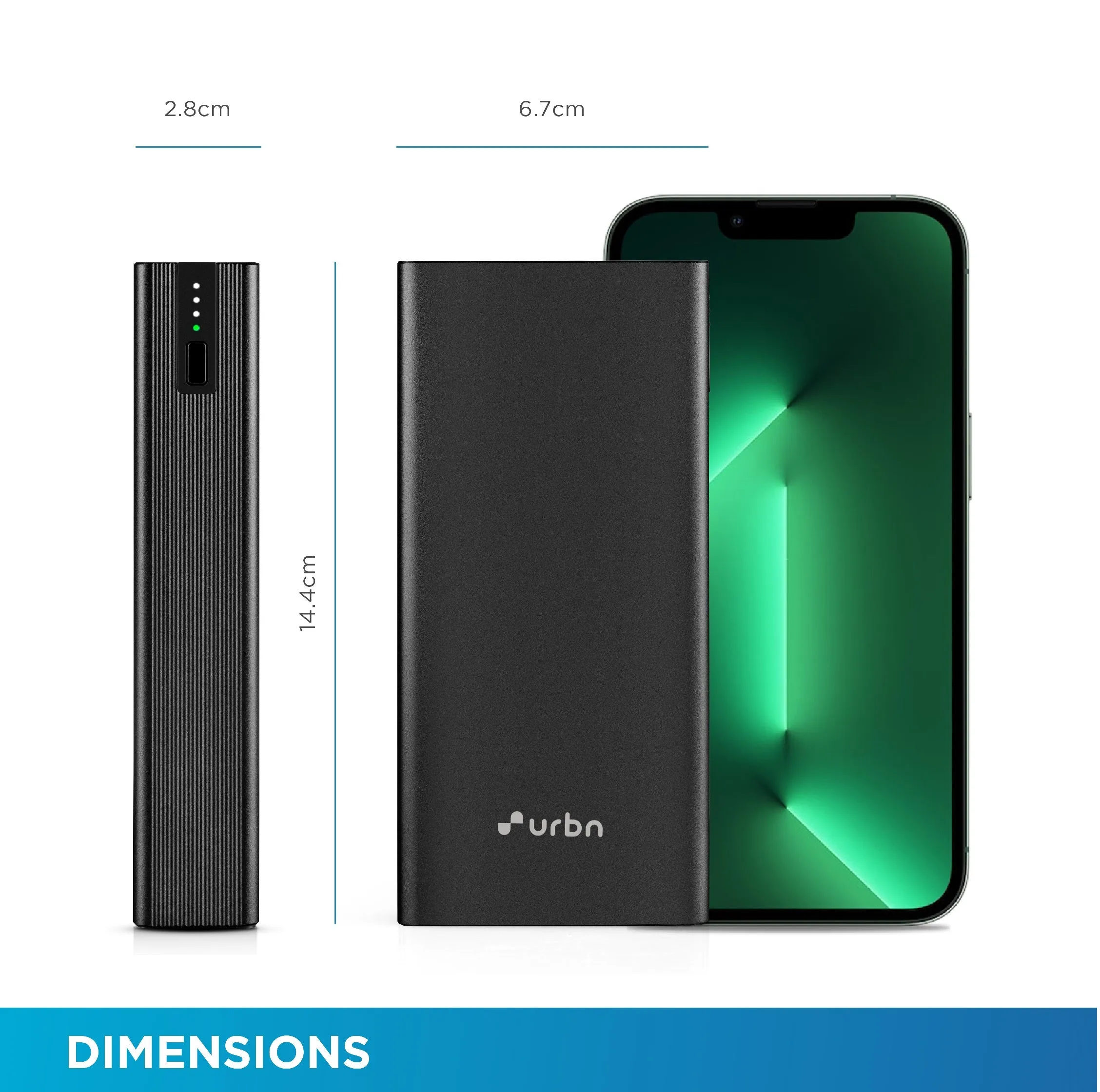 20000 mAh Metal 45W QC PD Power Bank