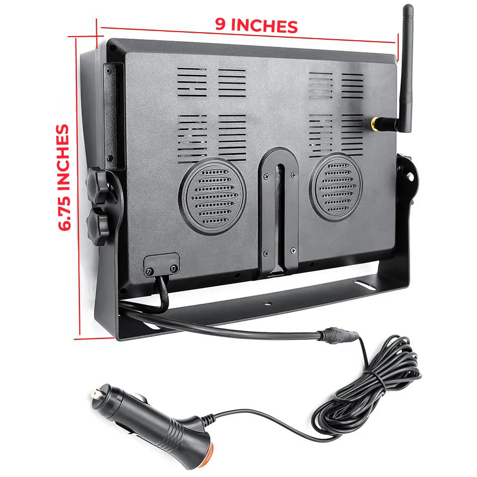 2nd Gen Digital Wireless 4 Channel DVR Multi-Cam System, 2-4 Wireless Cams, Heavy Duty, 200 Feet Wireless Range