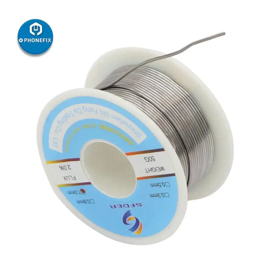 50g High Purity Rosin Solder Wire Core No Cleaning Wire 0.3 0.5 0.8mm