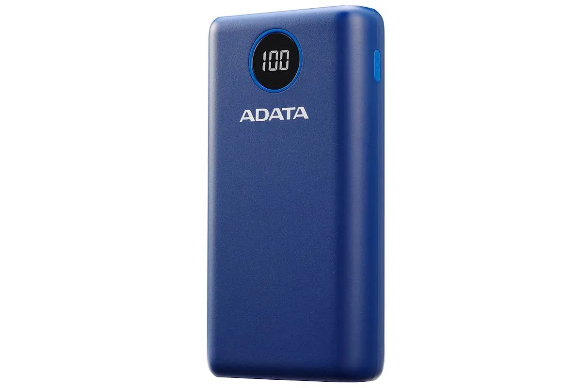 ADATA 20000mAh Portable Power Bank | Blue