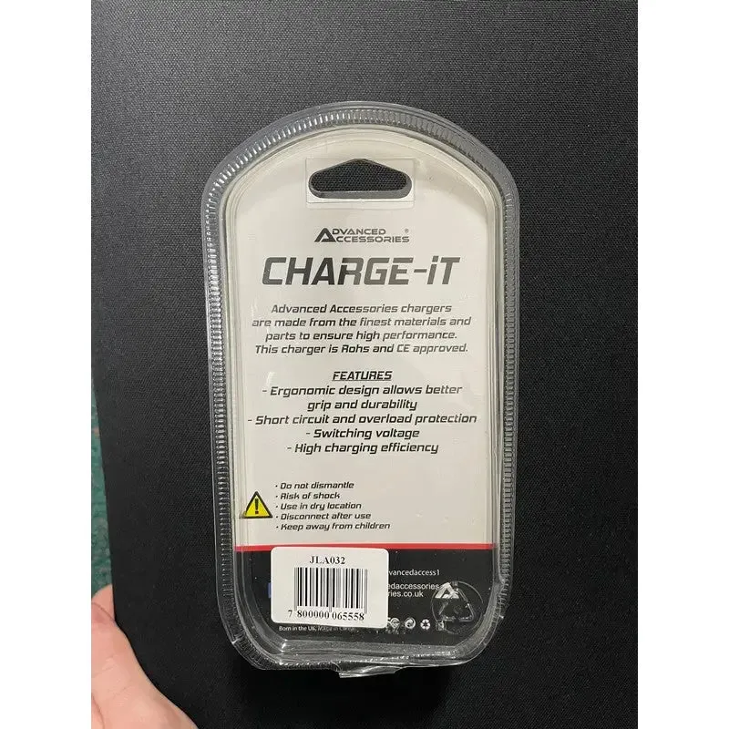 Advanced Accessories Charge-It Single Usb Mains Adapter