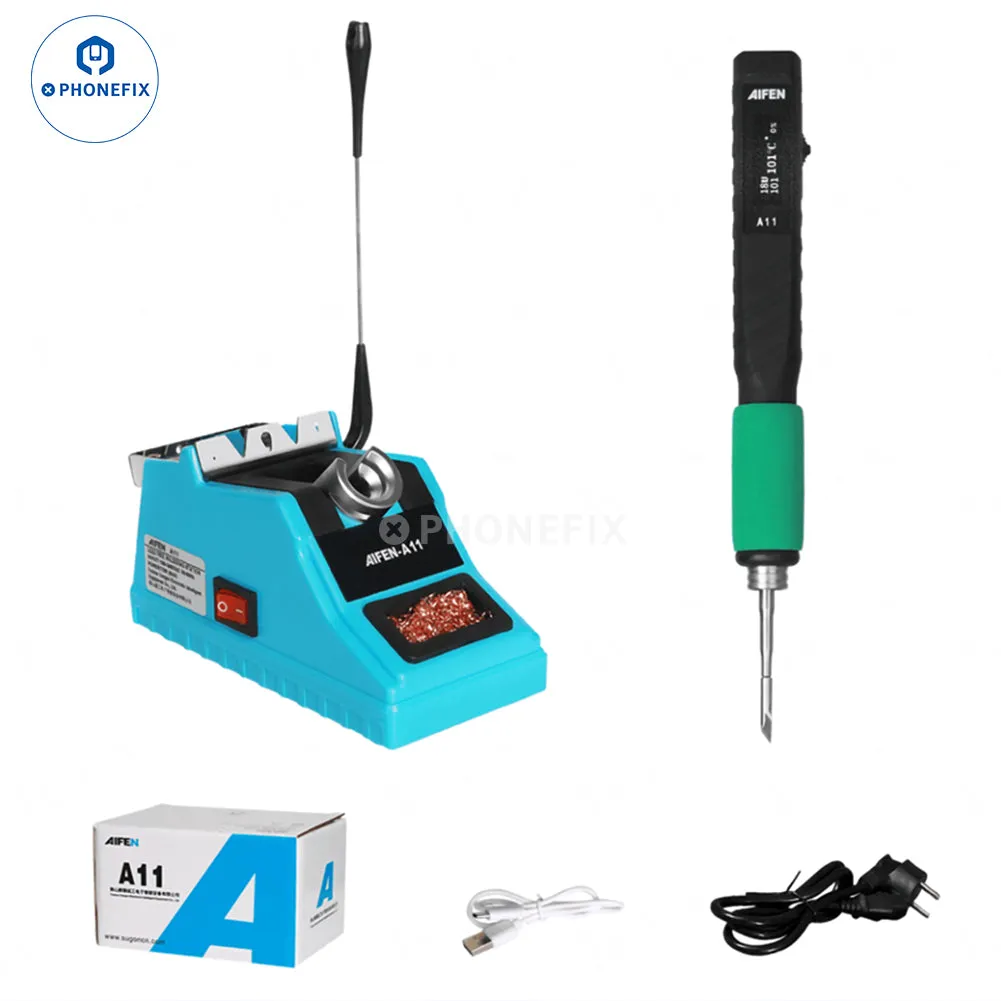 AIFEN A11 USB Soldering Iron T210 Digital Display Welding Handle