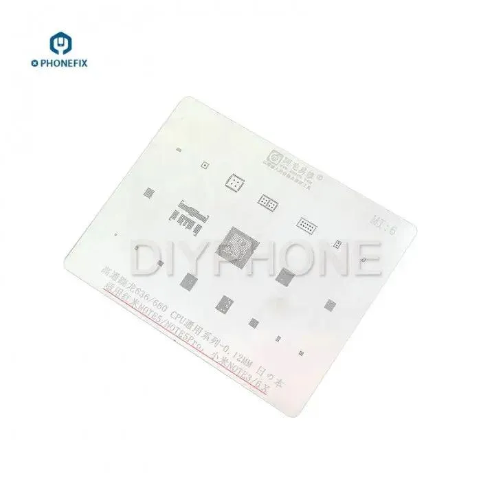 AMAOE BGA Reballing Stencil Template For Xiaomi Redmi Series CPU