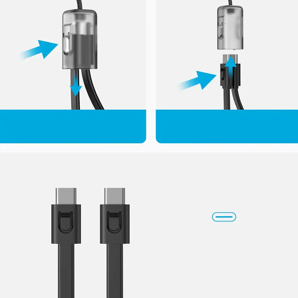 Anker A1384H11 Power Bank USB   2x Type-C   Type-C Cable 30W Fast Charging 20000mAh - Black