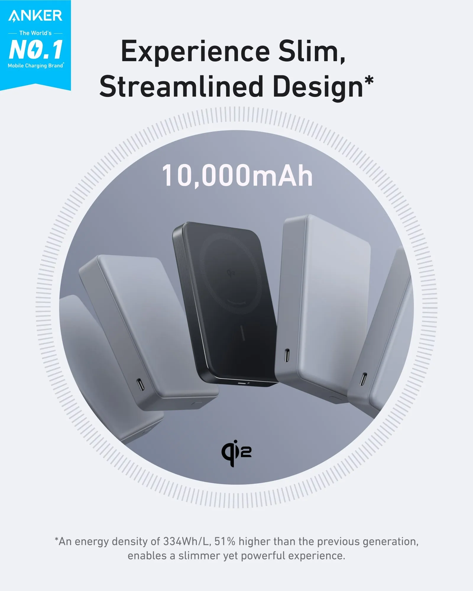 Anker MagGo Power Bank (10K, Slim) | Exclusive Livestream Offer