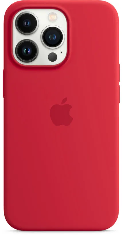 Apple - (Product) Red - Back Cover For Mobile Phone - With Magsafe - Silicone - Red - For Iphone 13 Pro