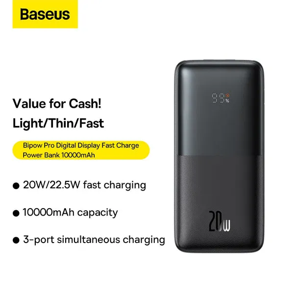 Baseus Bipow Pro Bank 10000mAh