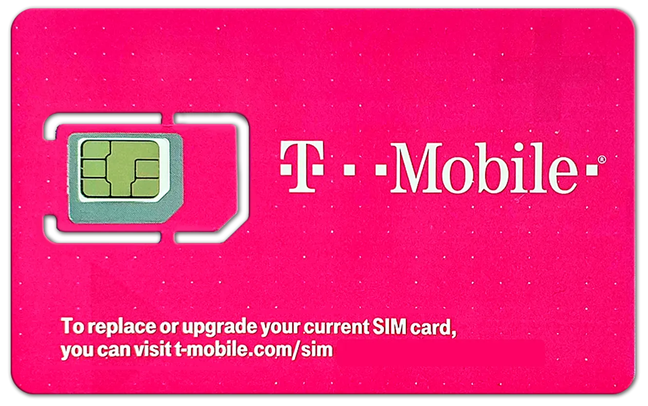 BYOP = T-Mobile $25 Unlimited Talk, Text, 6.5GB 5G, 4G LTE Web & Sim Kit & New Number