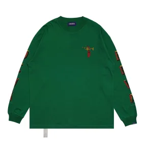 Cedric T-shirt LS - Green