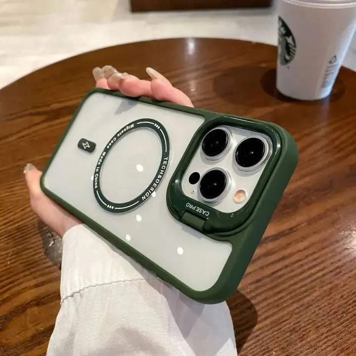 Clear Magnetic Case with Lens Holder