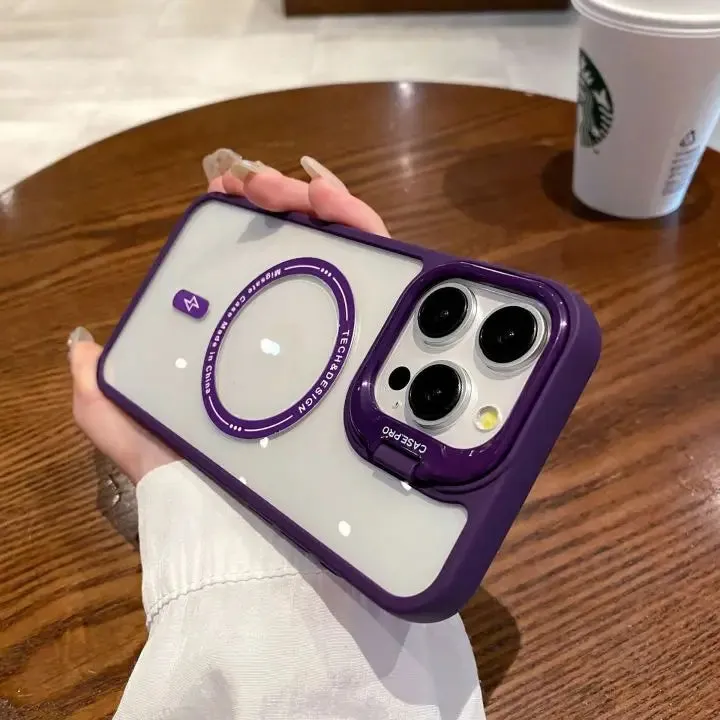 Clear Magnetic Case with Lens Holder