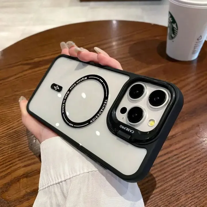 Clear Magnetic Case with Lens Holder