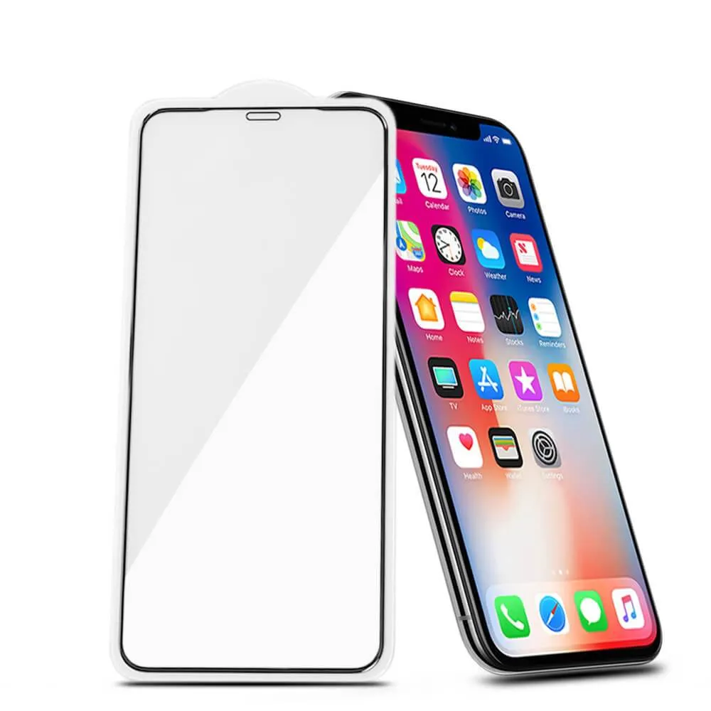 Curved Tempered Glass Screen Protector for iPhone XS/X