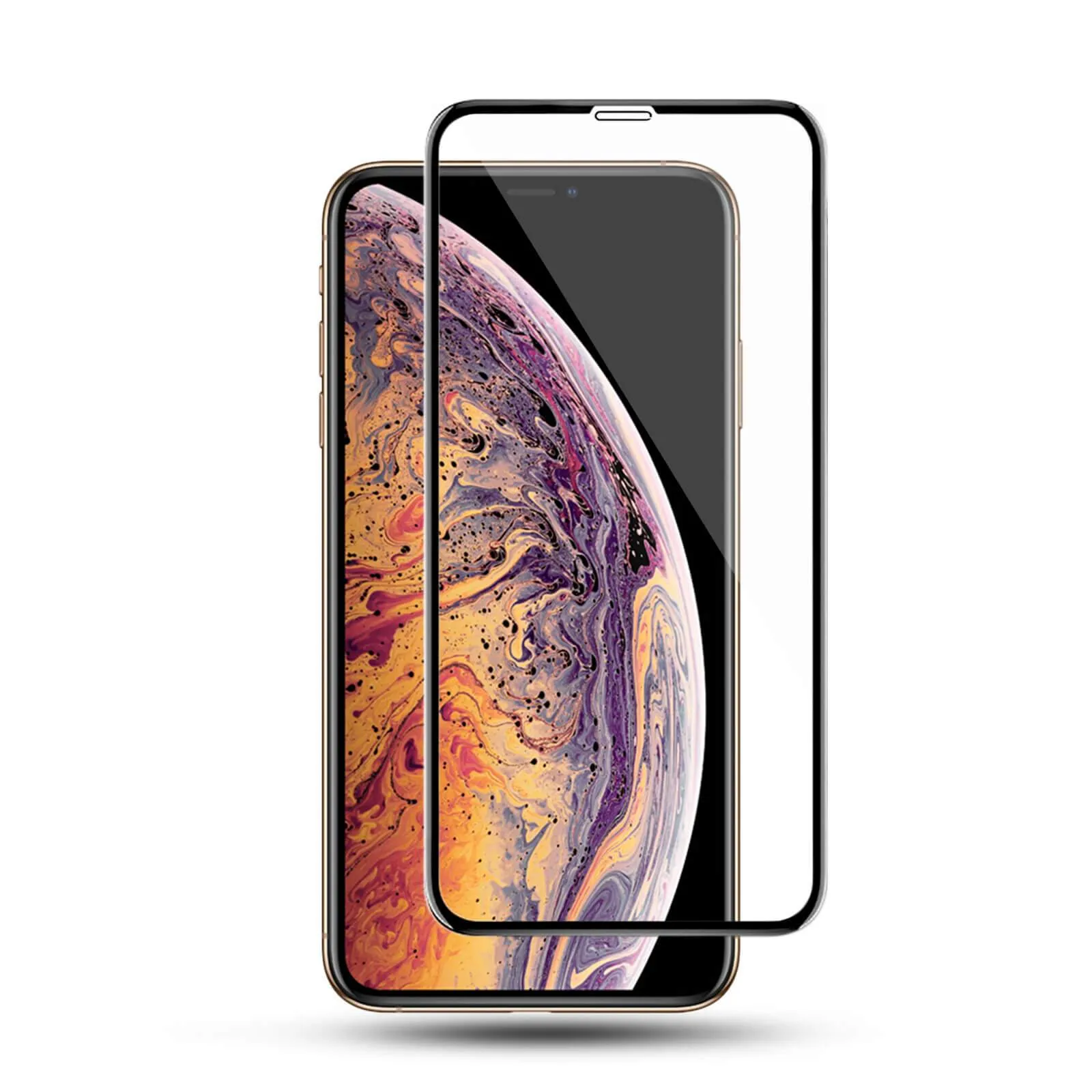 Curved Tempered Glass Screen Protector for iPhone XS/X