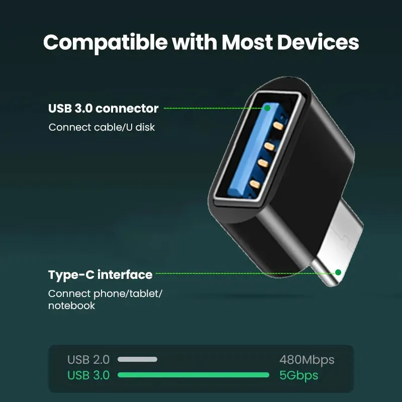 Enhance Connectivity: Type C to USB Adapter for MacBook Pro, iPad Mini 6, and More