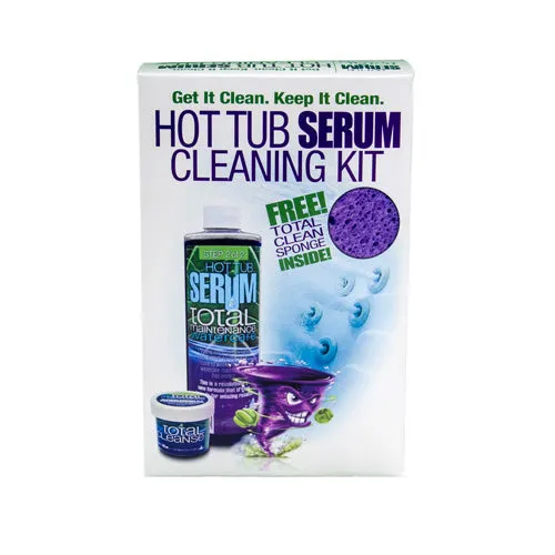 Hot Tub Serum Cleaning Kit