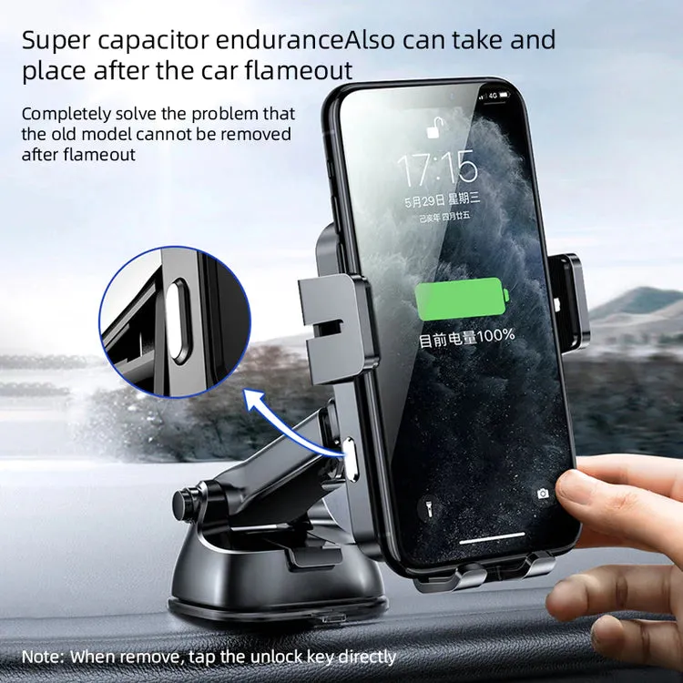 Joyroom Three-Axis electric Wireless Charging Car Holder 15W