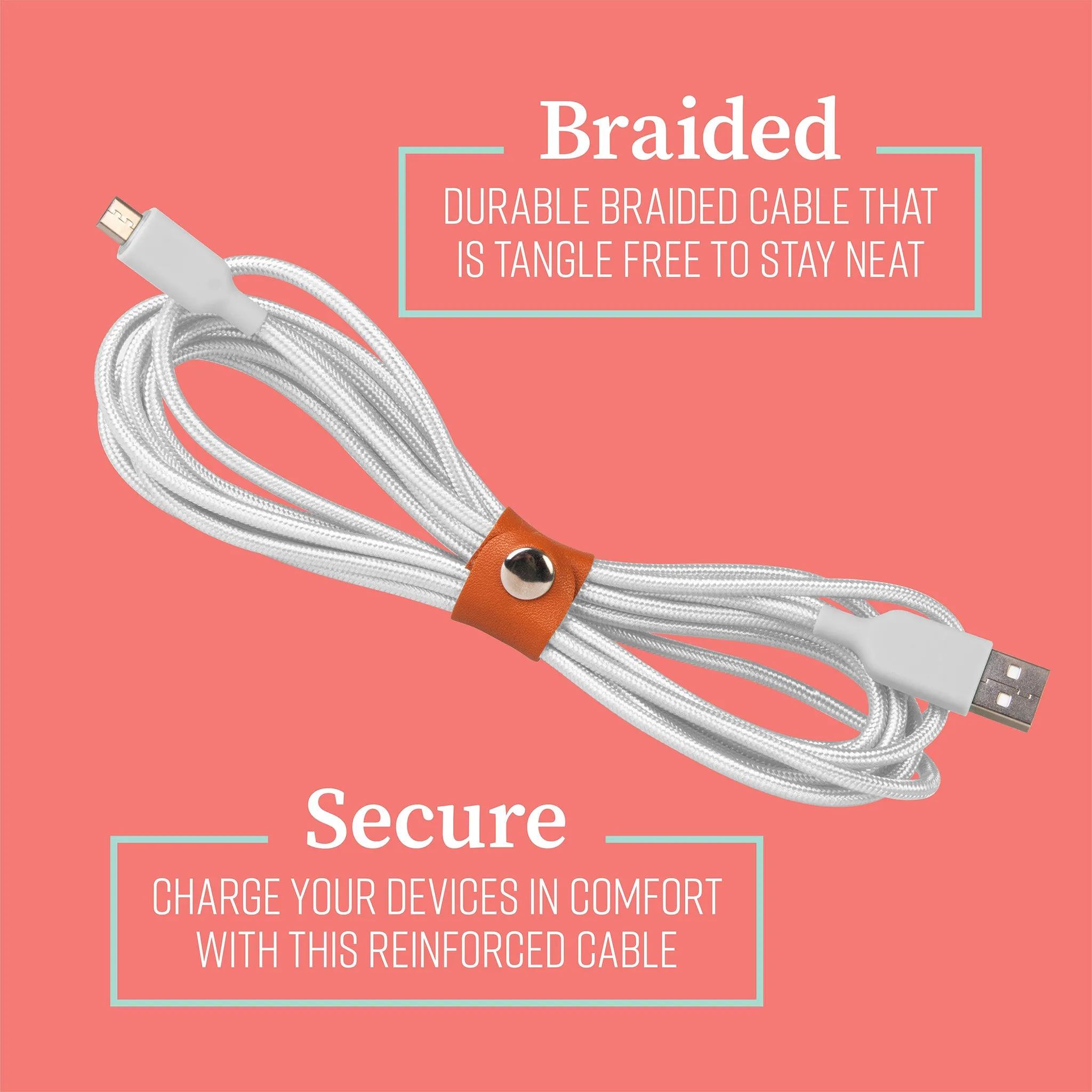 Mochic 10ft  Micro USB Cable