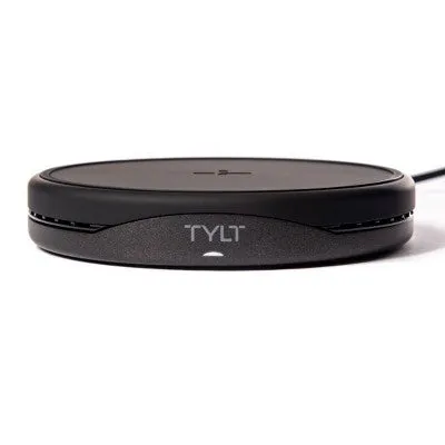 New - TYLT 10W Qi Wireless Charging Stand/Pad - Black