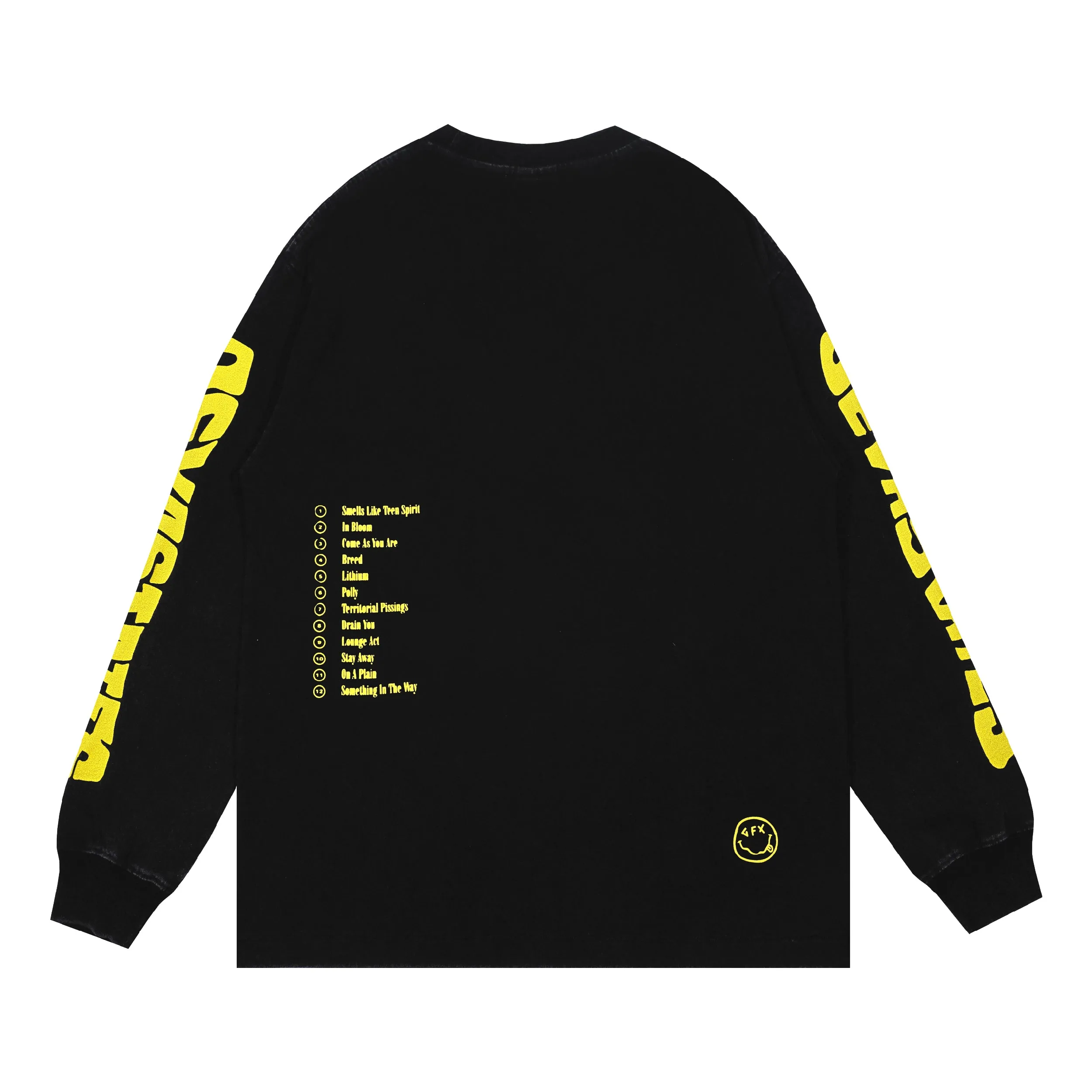 NVM T-shirt LS - Washed Black