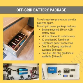 Off Grid Battery Package