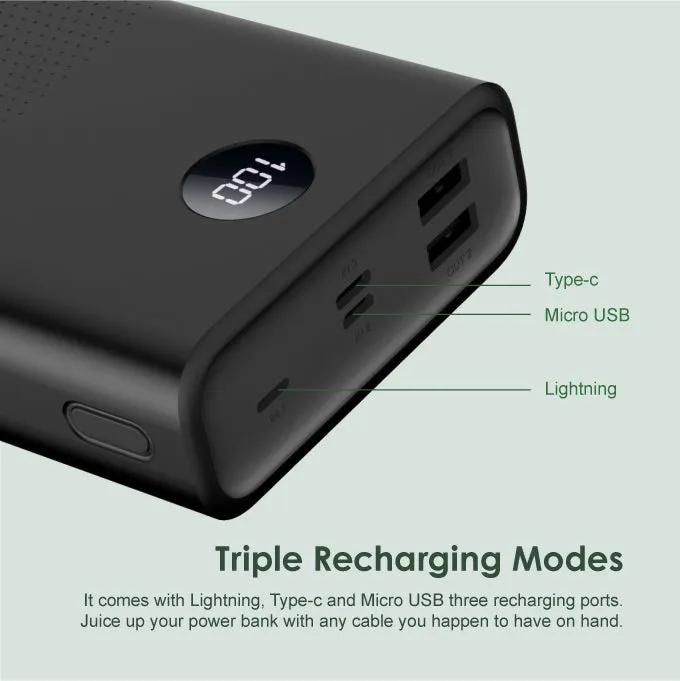 oraimo Traveler 3 Byte Massive Power 27000mAh Power Bank