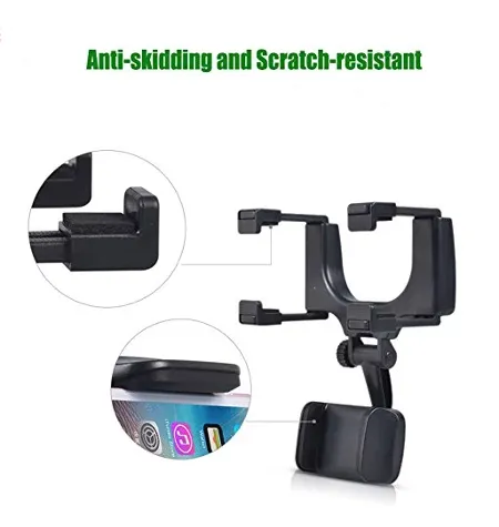 Rearview Mirror Mobile Phone Bracket for Navigation and Recording