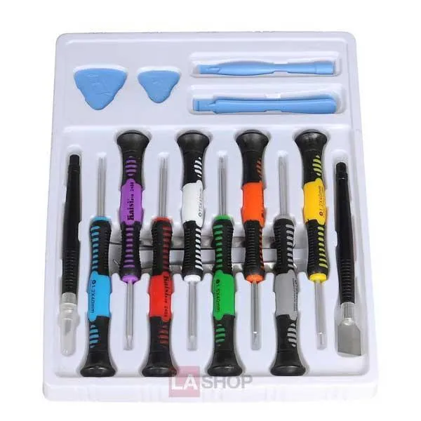 TheLAShop 16pcs Screwdrivers Mobile Phone Repair Tool Kit Cell Phone