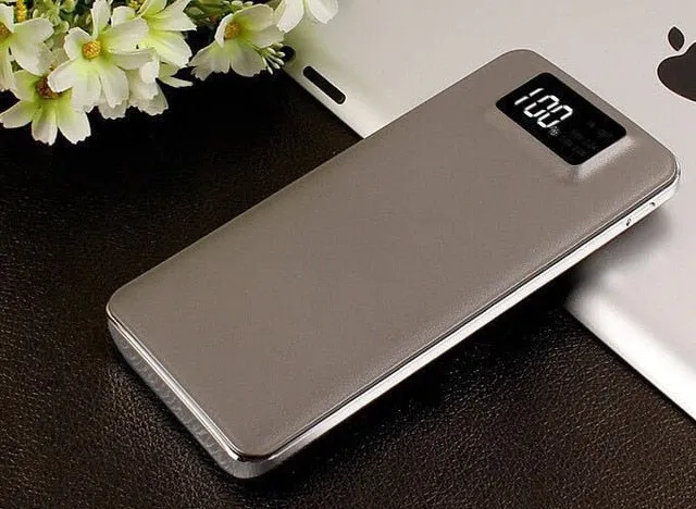 TOP NEW Power Bank 30000mAh For Xiaomi Mi 2 USB PowerBank Portable Charger External Battery Poverbank For iPhone 7 6 5 4 X 8