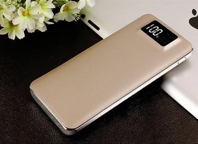 TOP NEW Power Bank 30000mAh For Xiaomi Mi 2 USB PowerBank Portable Charger External Battery Poverbank For iPhone 7 6 5 4 X 8