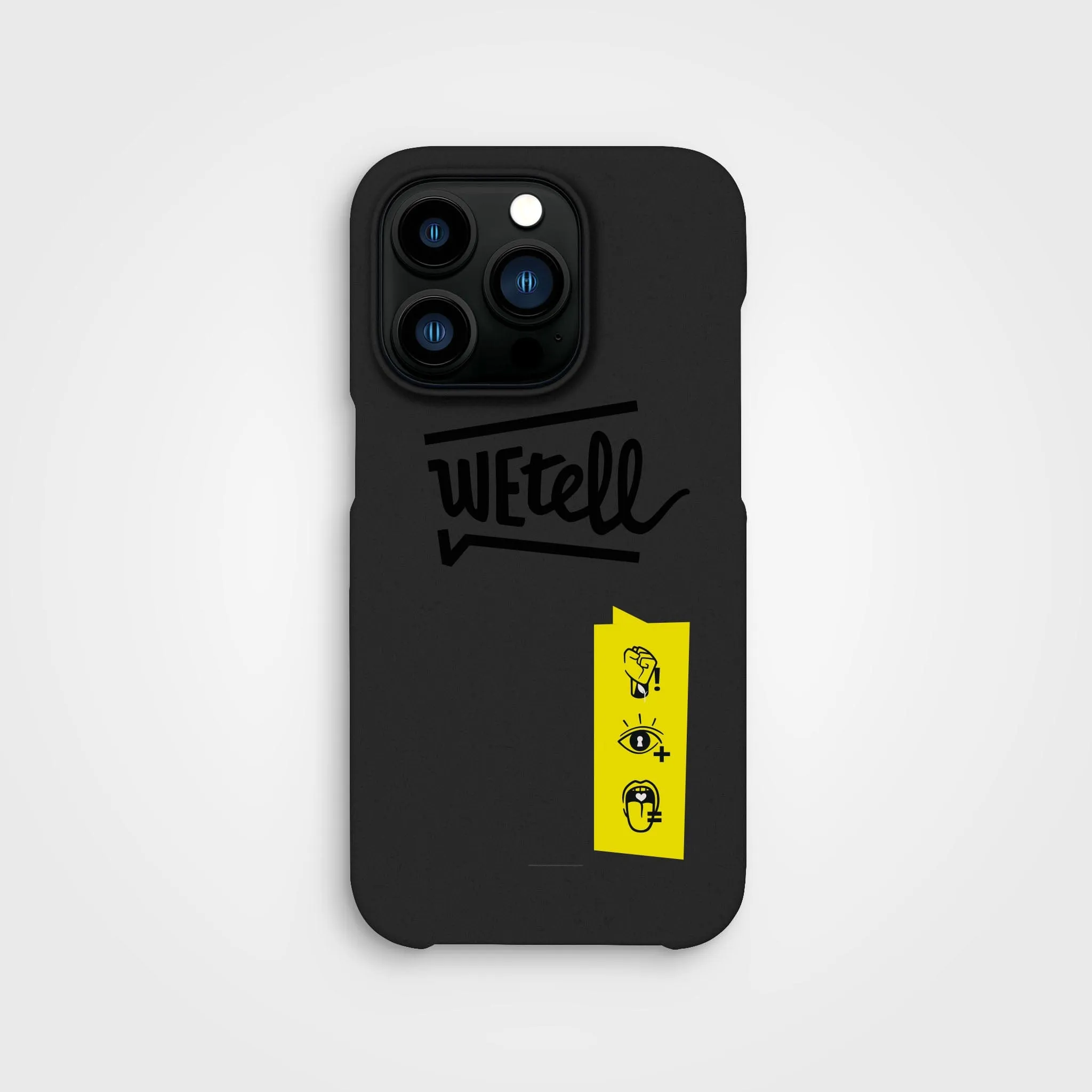 WEtell ◣ agood company |  Plant-based phone case