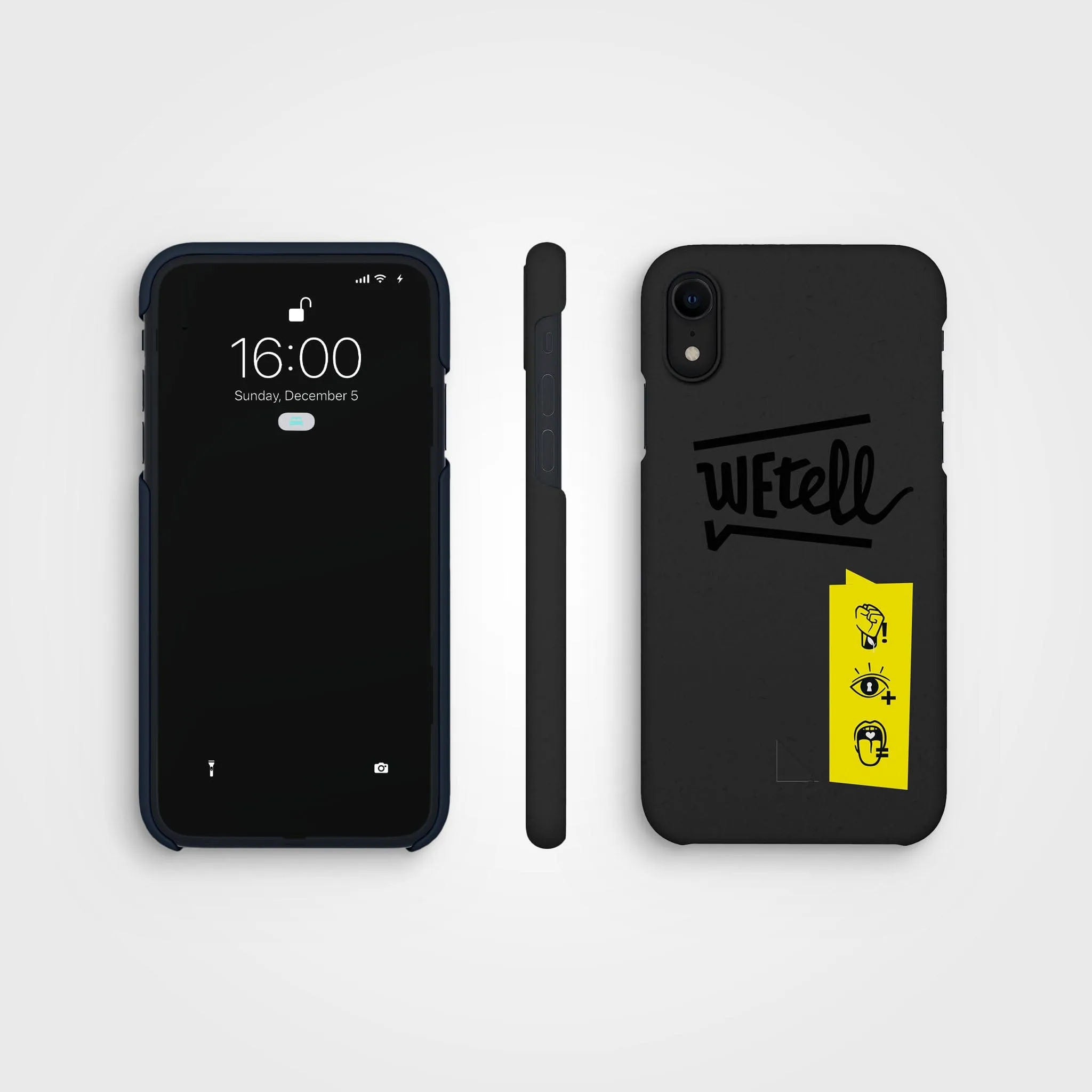 WEtell ◣ agood company |  Plant-based phone case