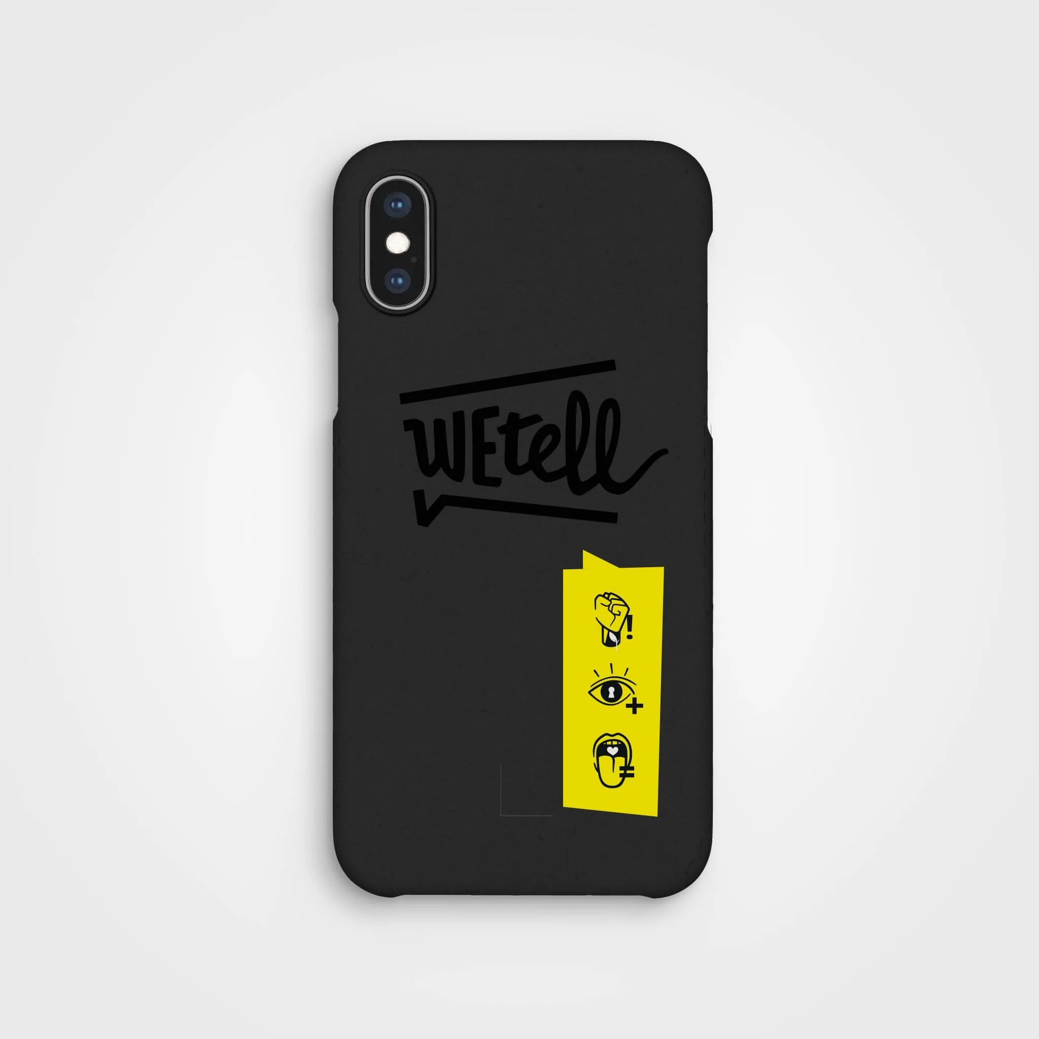 WEtell ◣ agood company |  Plant-based phone case