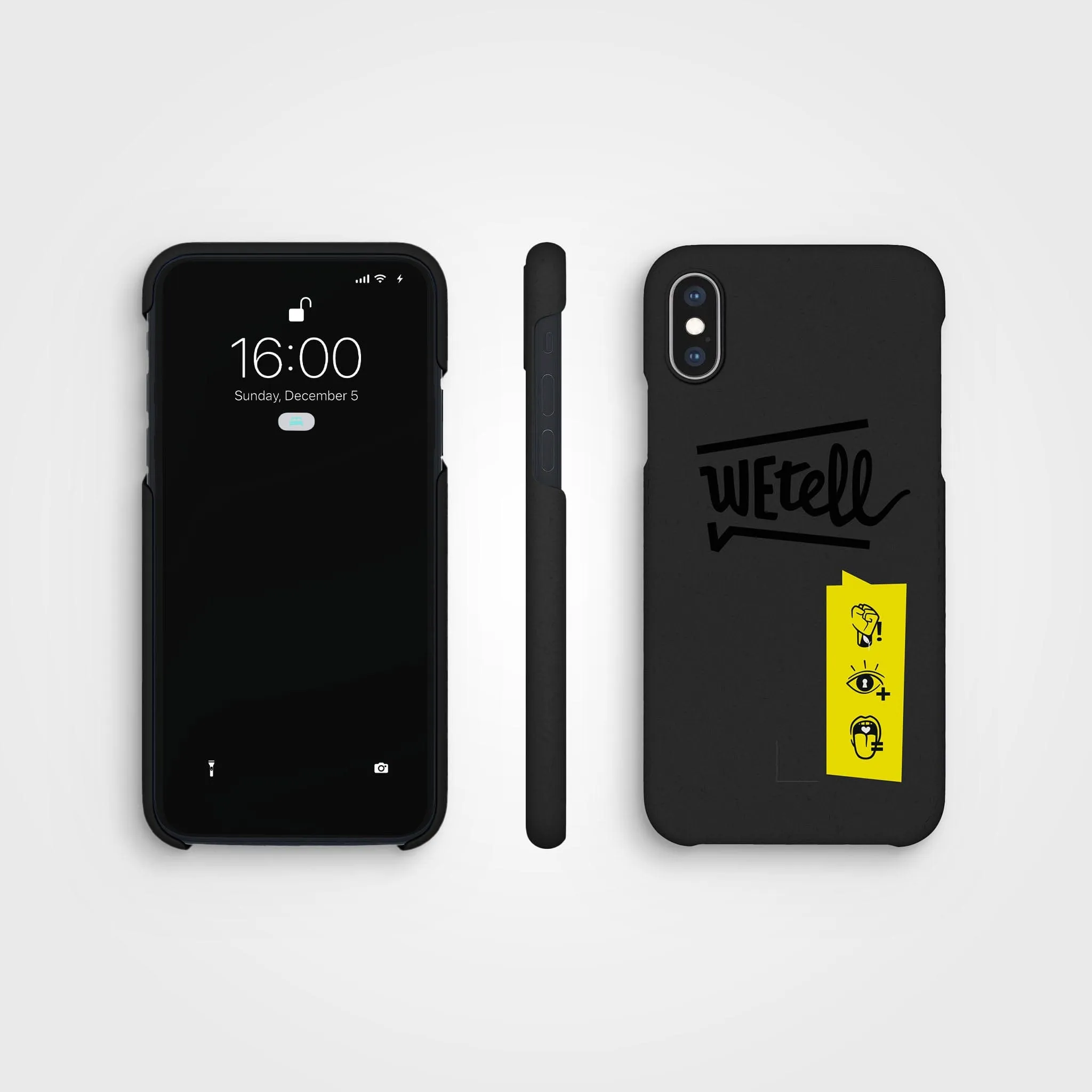 WEtell ◣ agood company |  Plant-based phone case