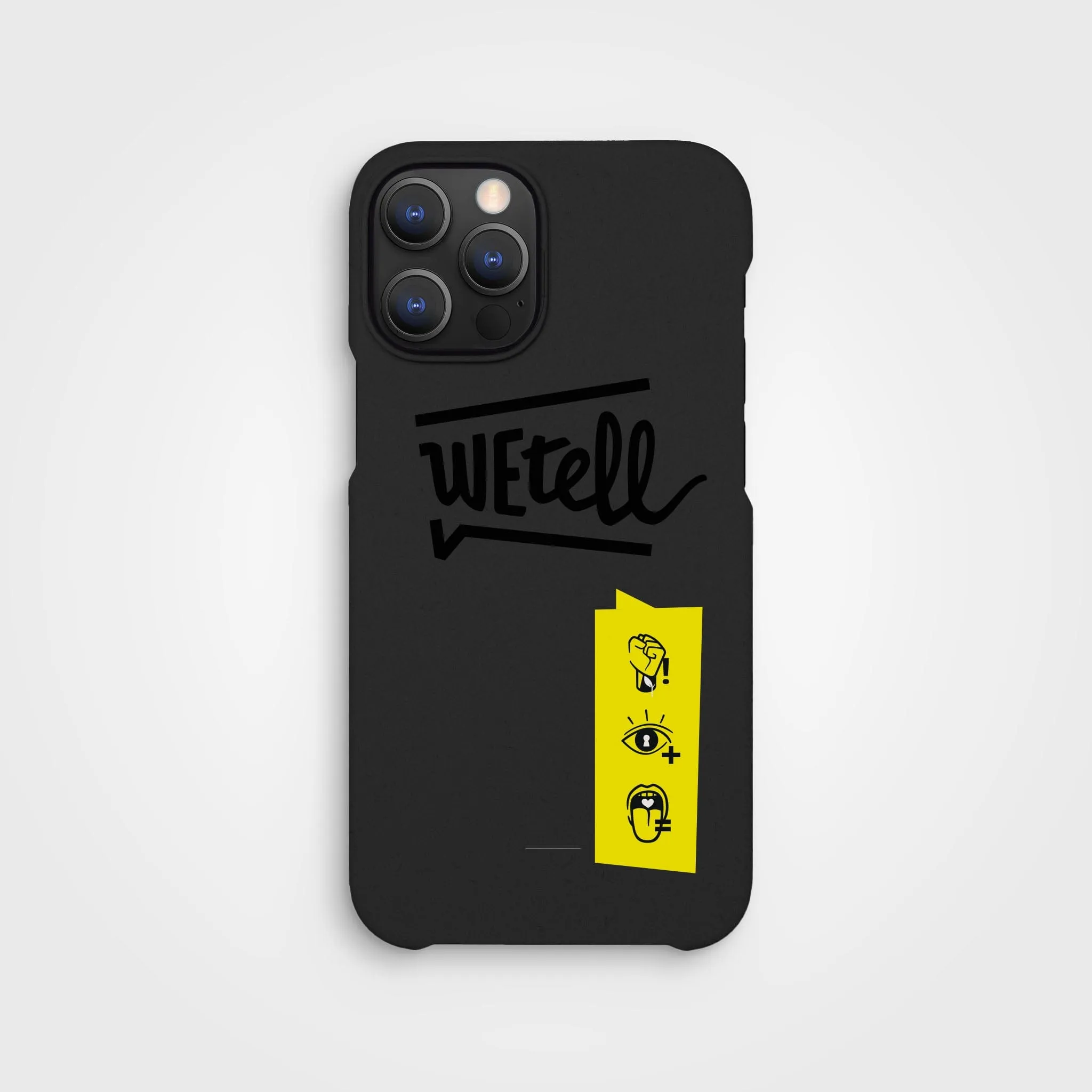 WEtell ◣ agood company |  Plant-based phone case