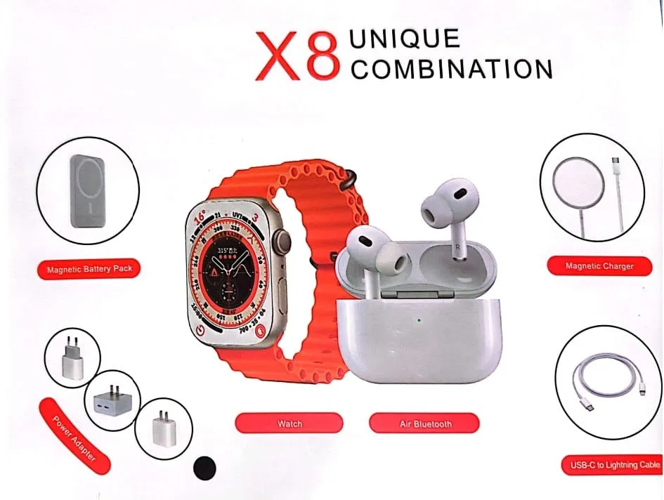 X8 Smartwatch  6 in 1 | Super Offer!